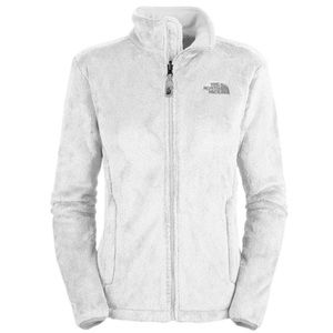 Women’s North Face White Zip Up